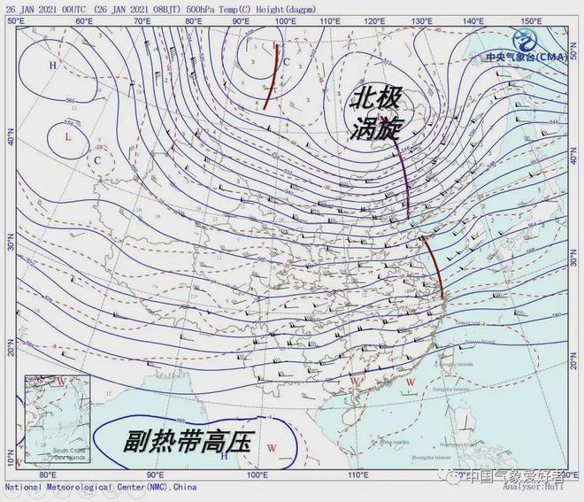 北极涡旋再赴我国强大的冷空气要动身了！然而这次完全不一样(图2)