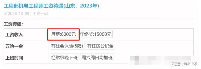 中建一局员工自爆工资收入明细网友：好低(图2)